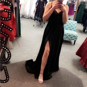 Size 2 black prom dress.